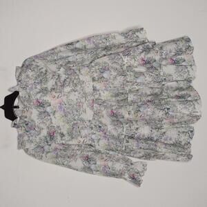 NWT Disney x Janie and Jack Girls Floral Long Sleeve Ruffle Dress Size 8